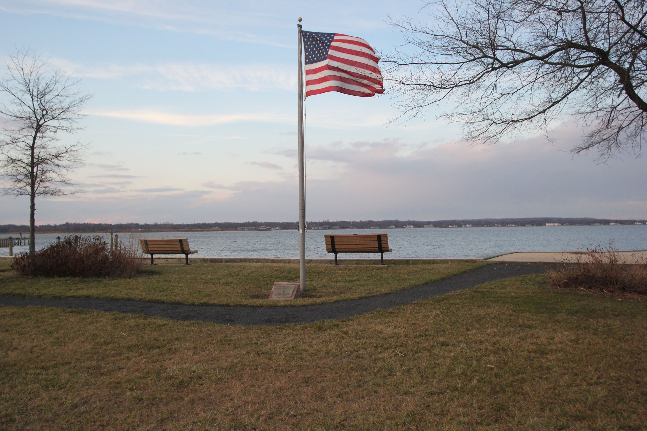 flag in West Long Branch